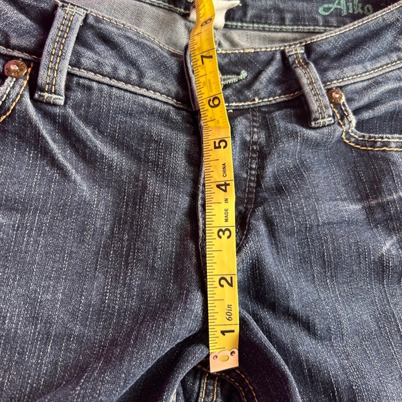 Y2K Silver Jeans Co Aiko Bootcut Jeans Blue Mid Wash Low Rise Women Sz 28 - Picture 7 of 8
